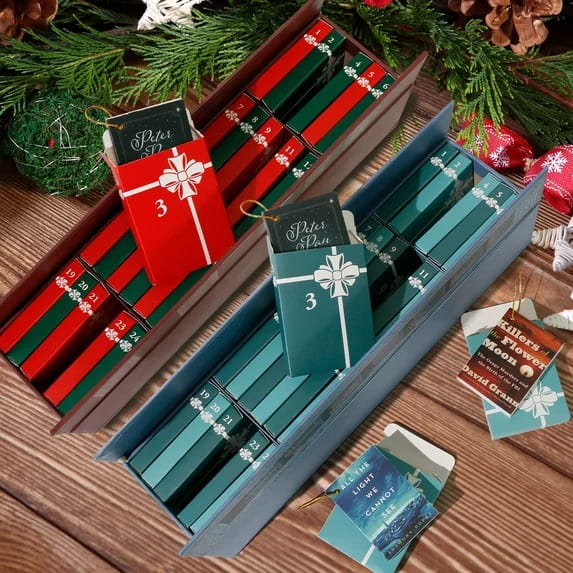 Mini Book Advent Calendar – 25 Classic Literary Miniatures for Book Lovers