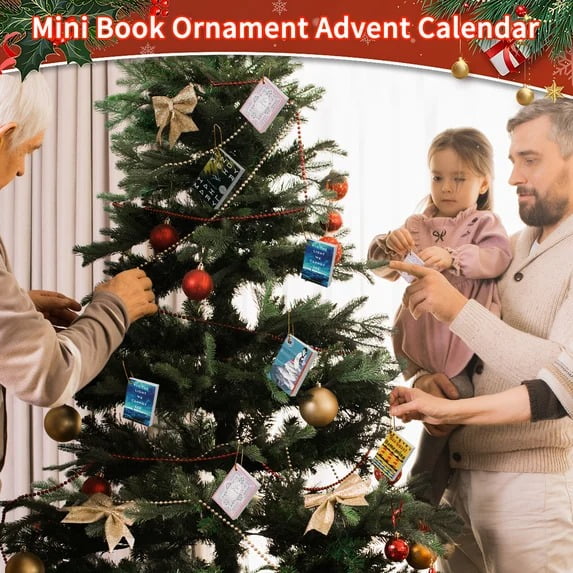 Mini Book Advent Calendar – 25 Classic Literary Miniatures for Book Lovers