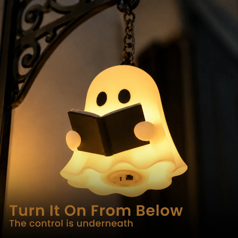 Book Nook Lamp: Miniature Street Lamp or Reading Ghost