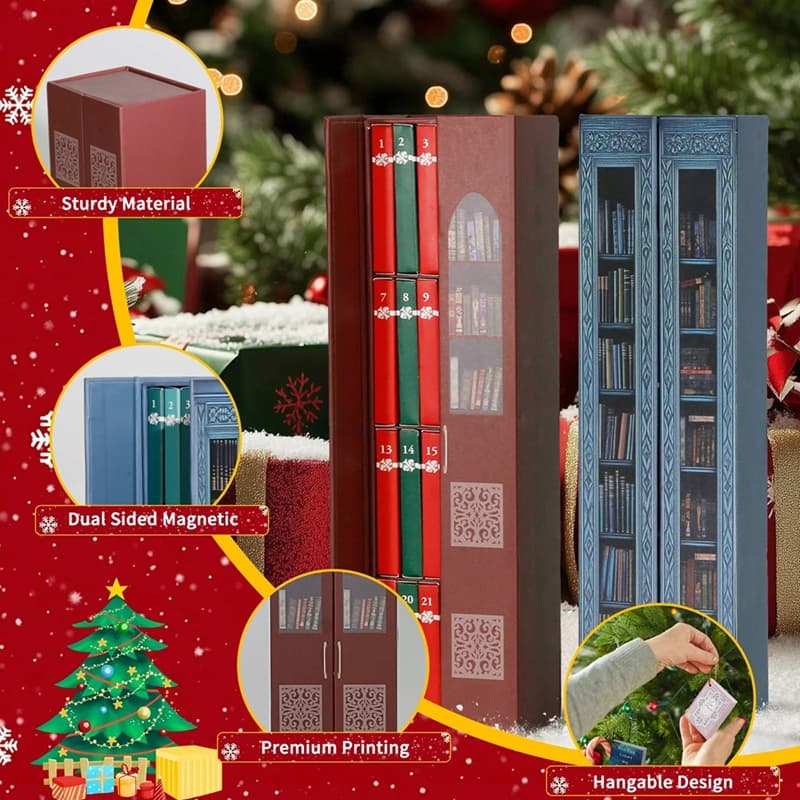 Mini Book Advent Calendar – 25 Classic Literary Miniatures for Book Lovers