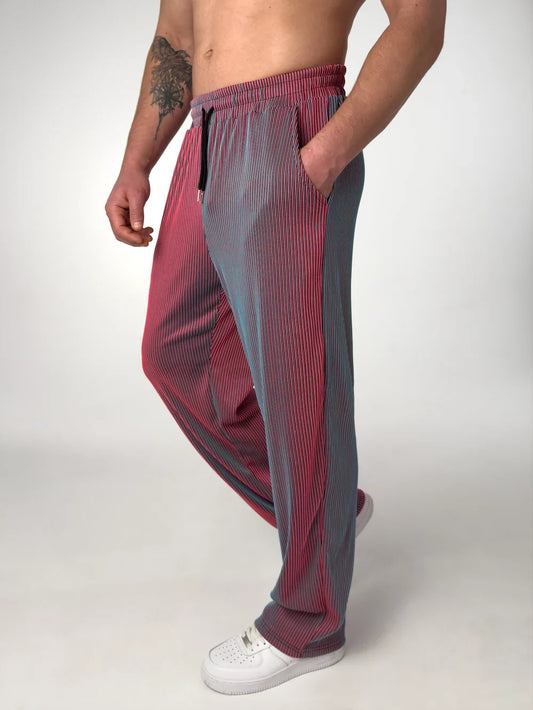 The Duotone Contrast Ribbed Pant